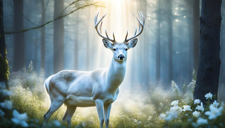 What does white deer mean spiritually