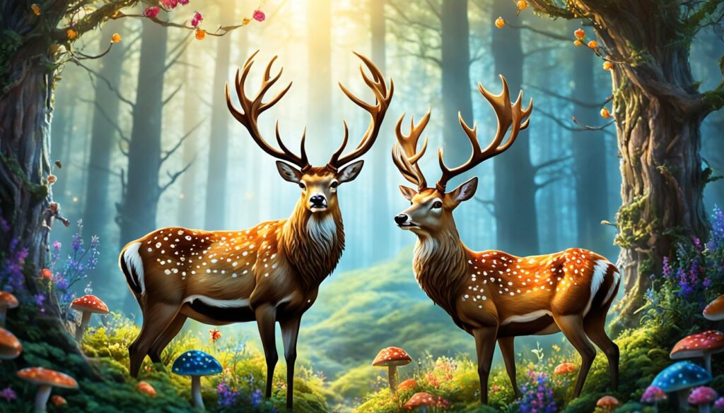 deer folklore motifs