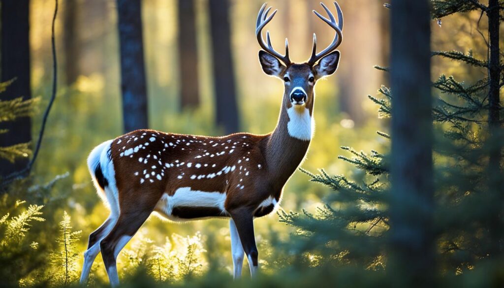 piebald deer