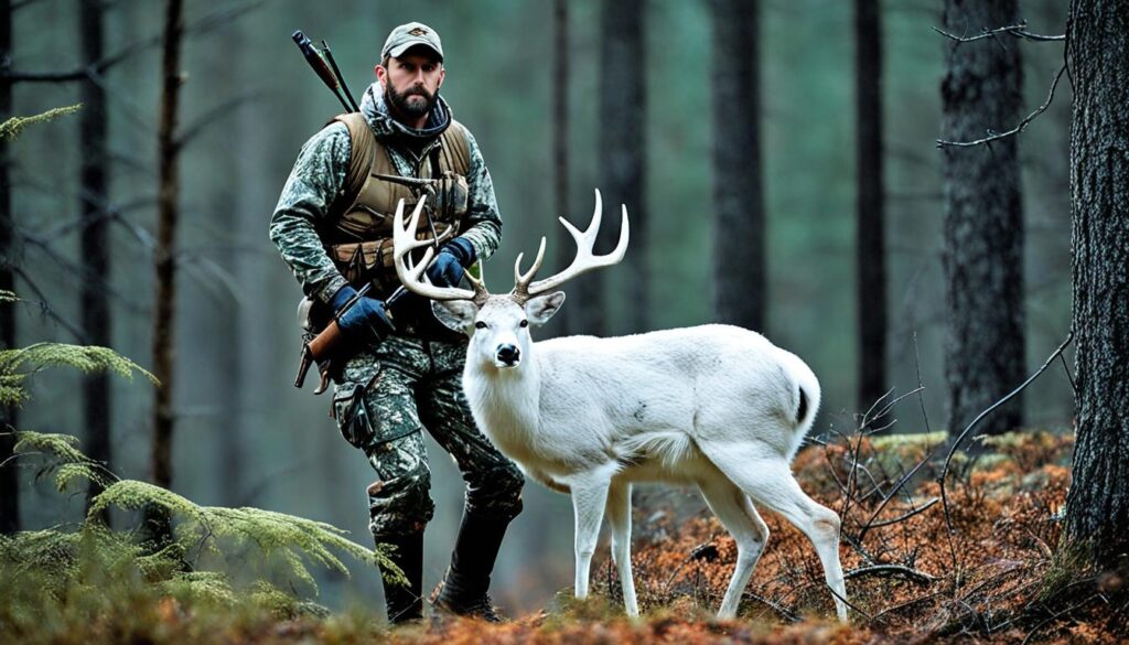 white deer hunting traditions