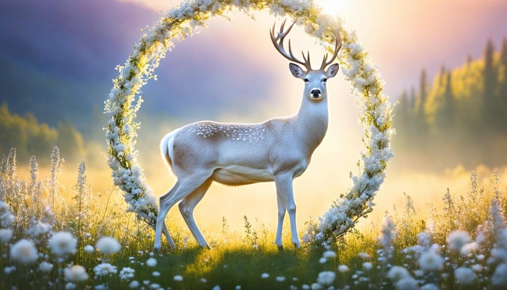 white deer symbolism renewal