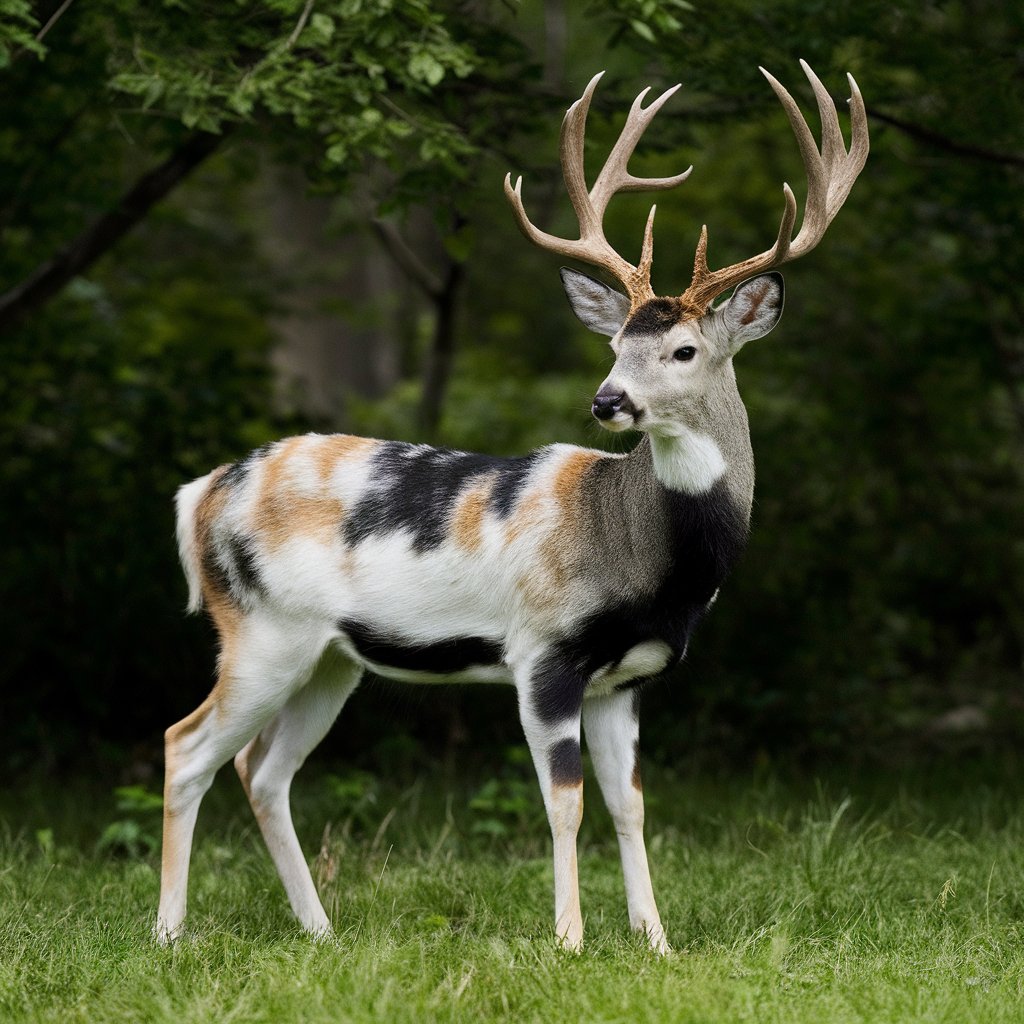 Piebald Deer