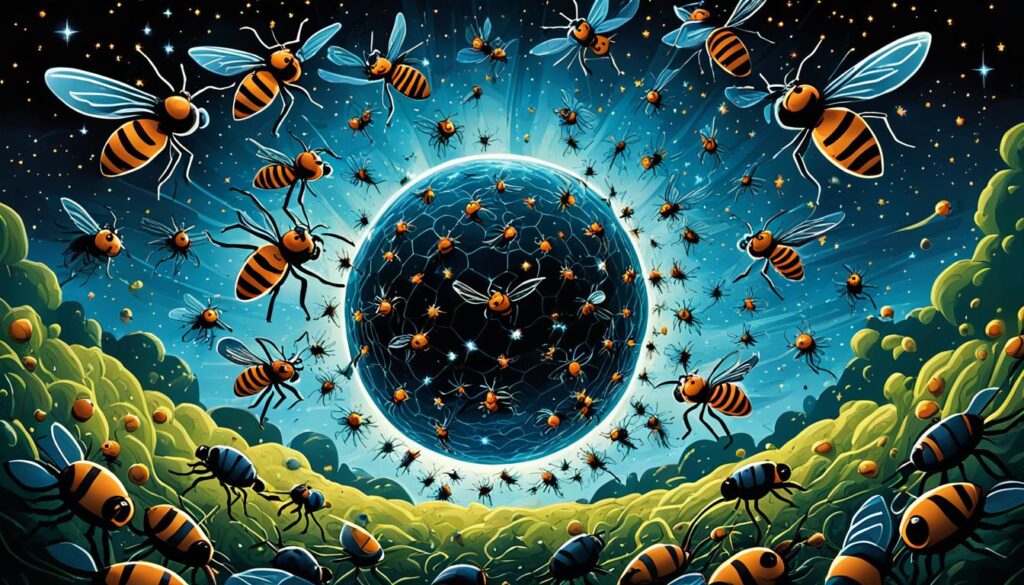 cosmic messages from insects