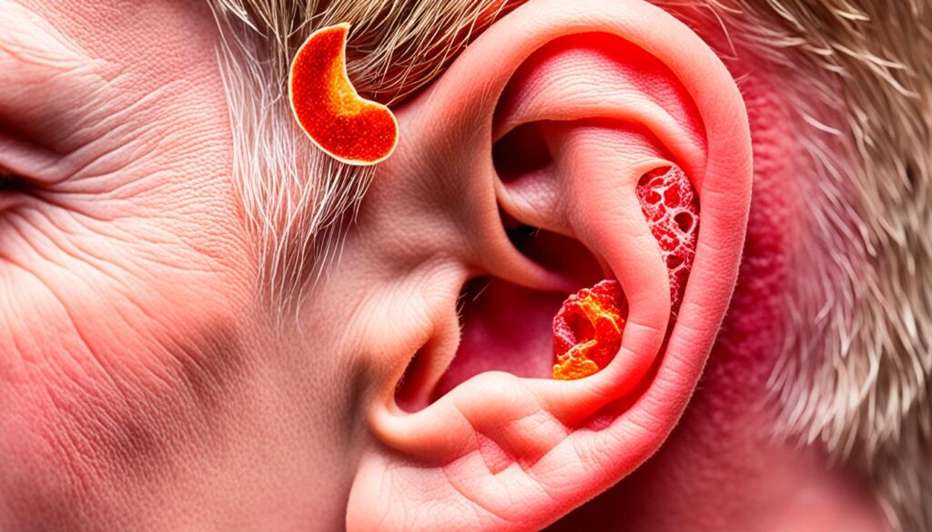 physical causes of ear burning