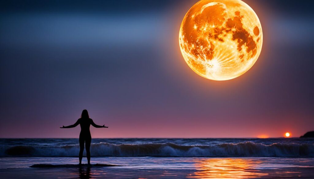 sacral chakra orange moon