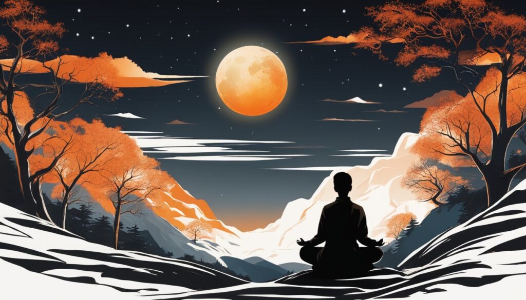 spiritual meaning of orange moon