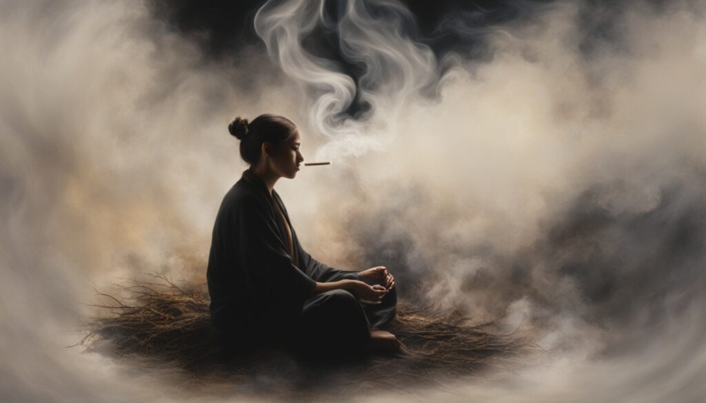 spiritual meaning of smelling smoke