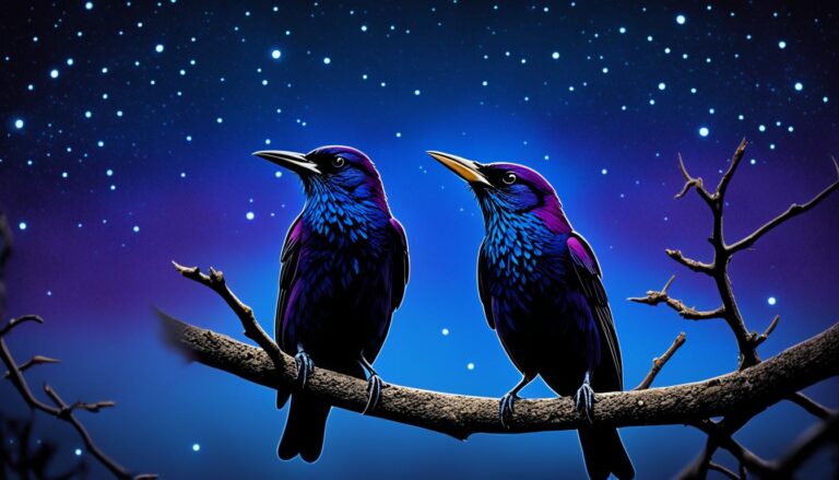 why do birds chirp at night spiritual meaning