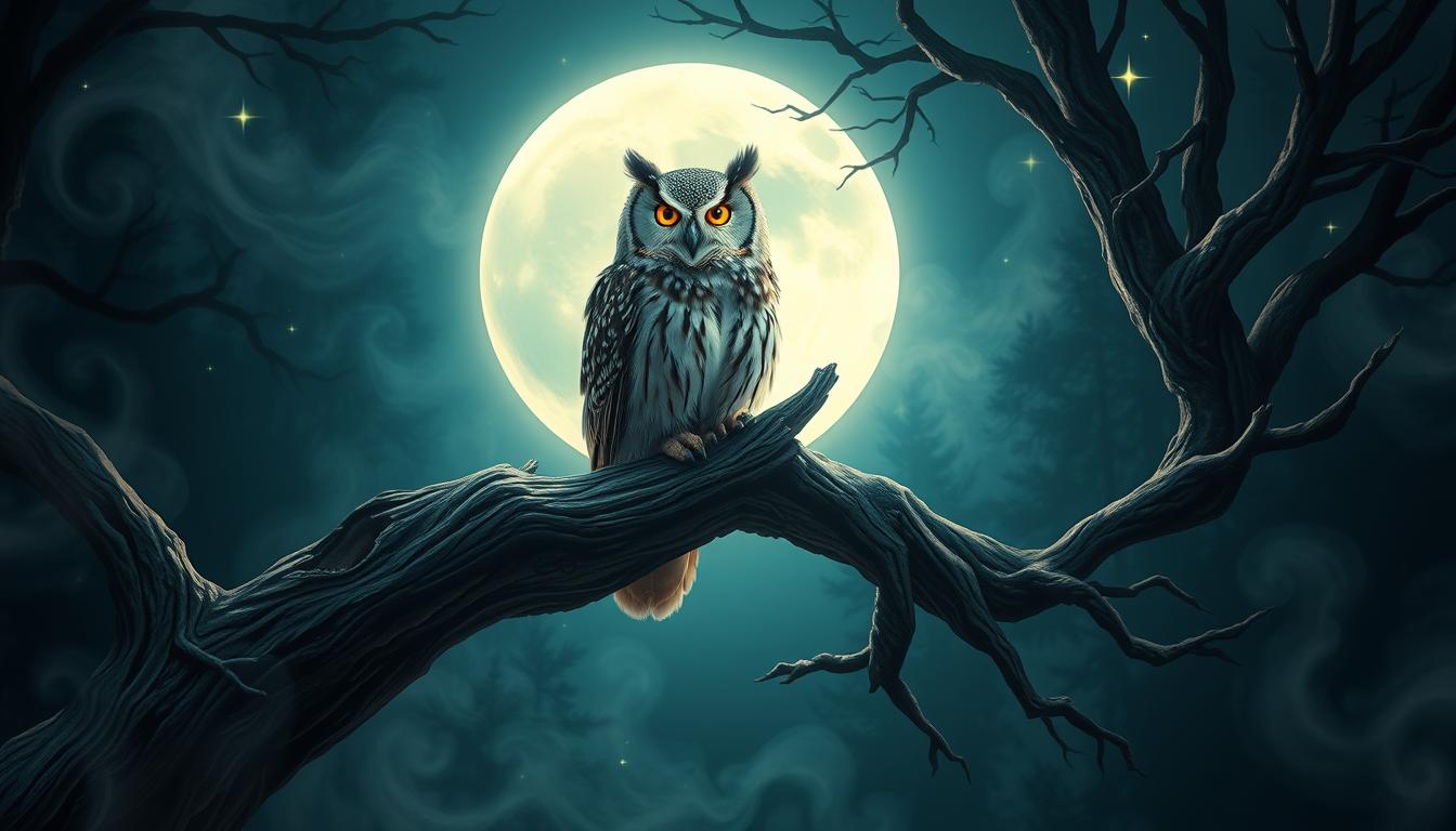 Hearing an owl hoot at night spiritual meaning?
