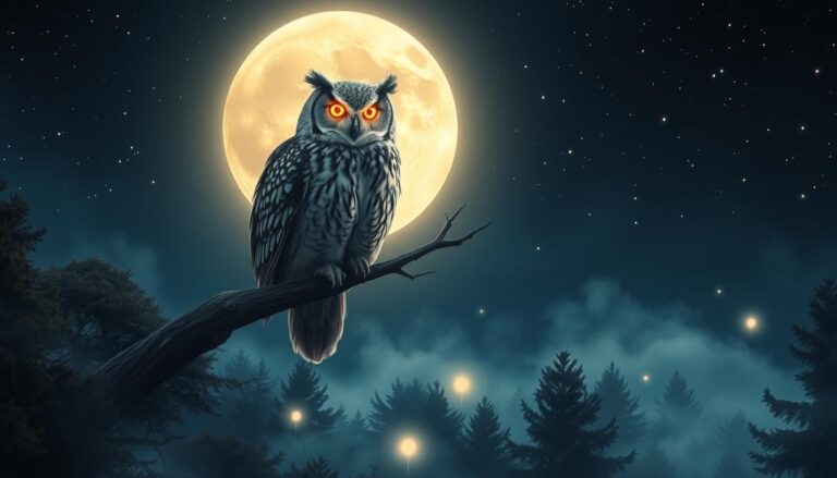 what does it mean when you hear an owl hoot at night spiritual meaning