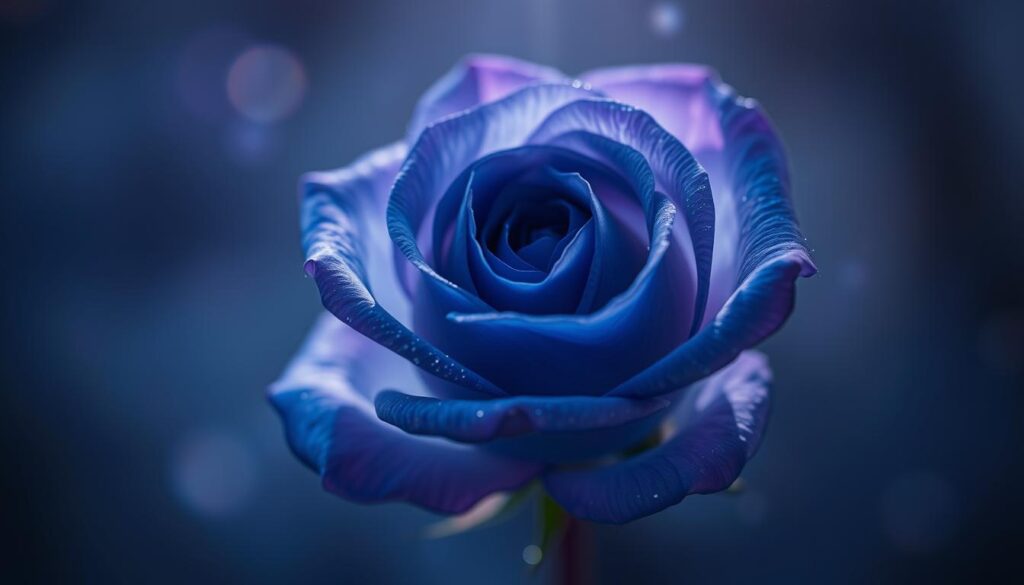 what is the spiritual meaning of a blue rose