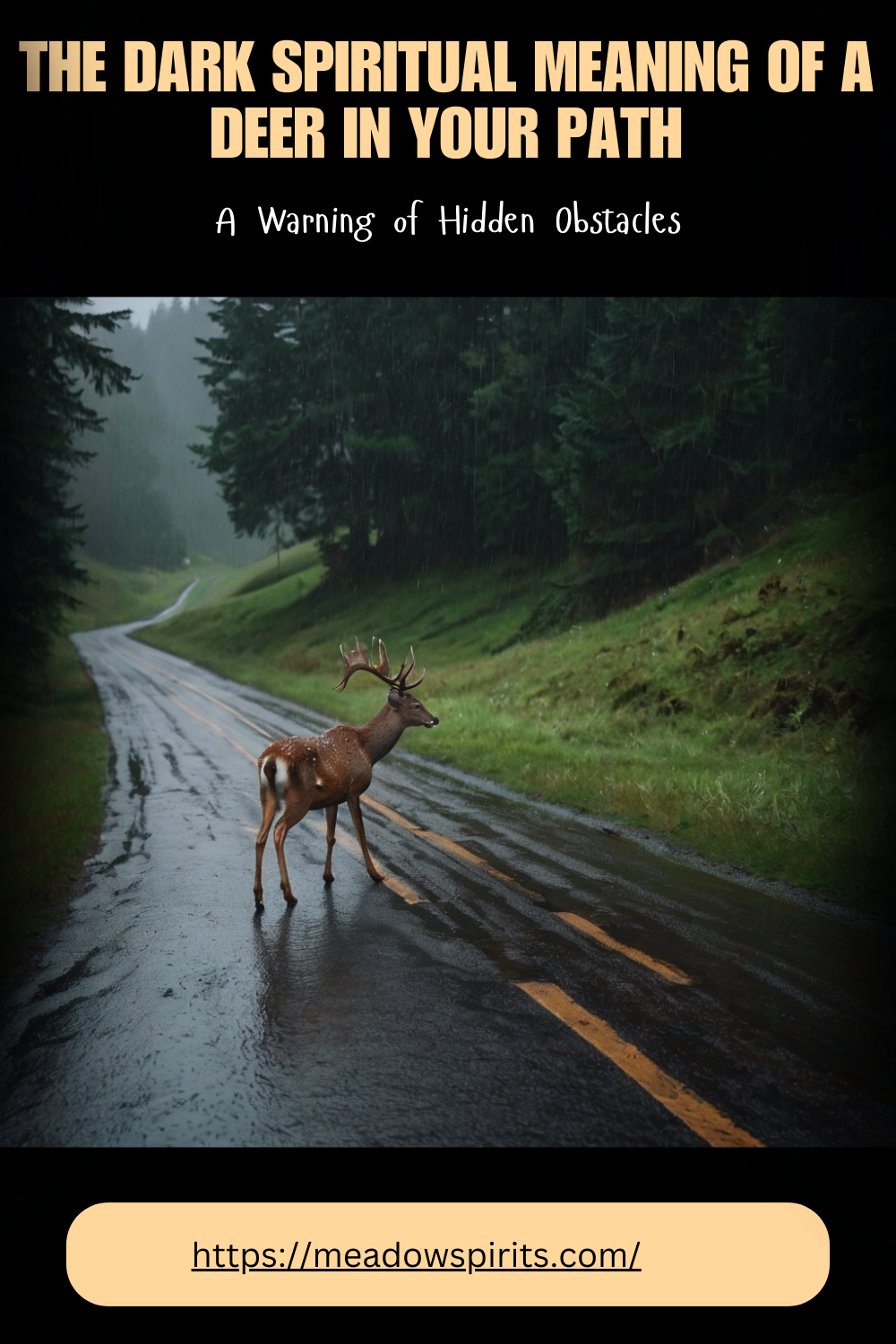 Spiritual Meaning of a Deer in Your Path