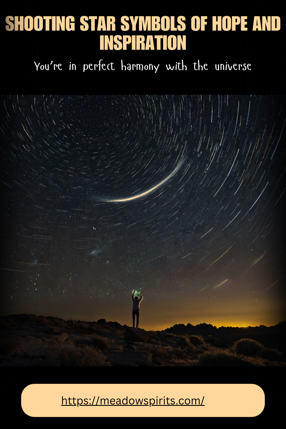 shooting star spiritual meaning