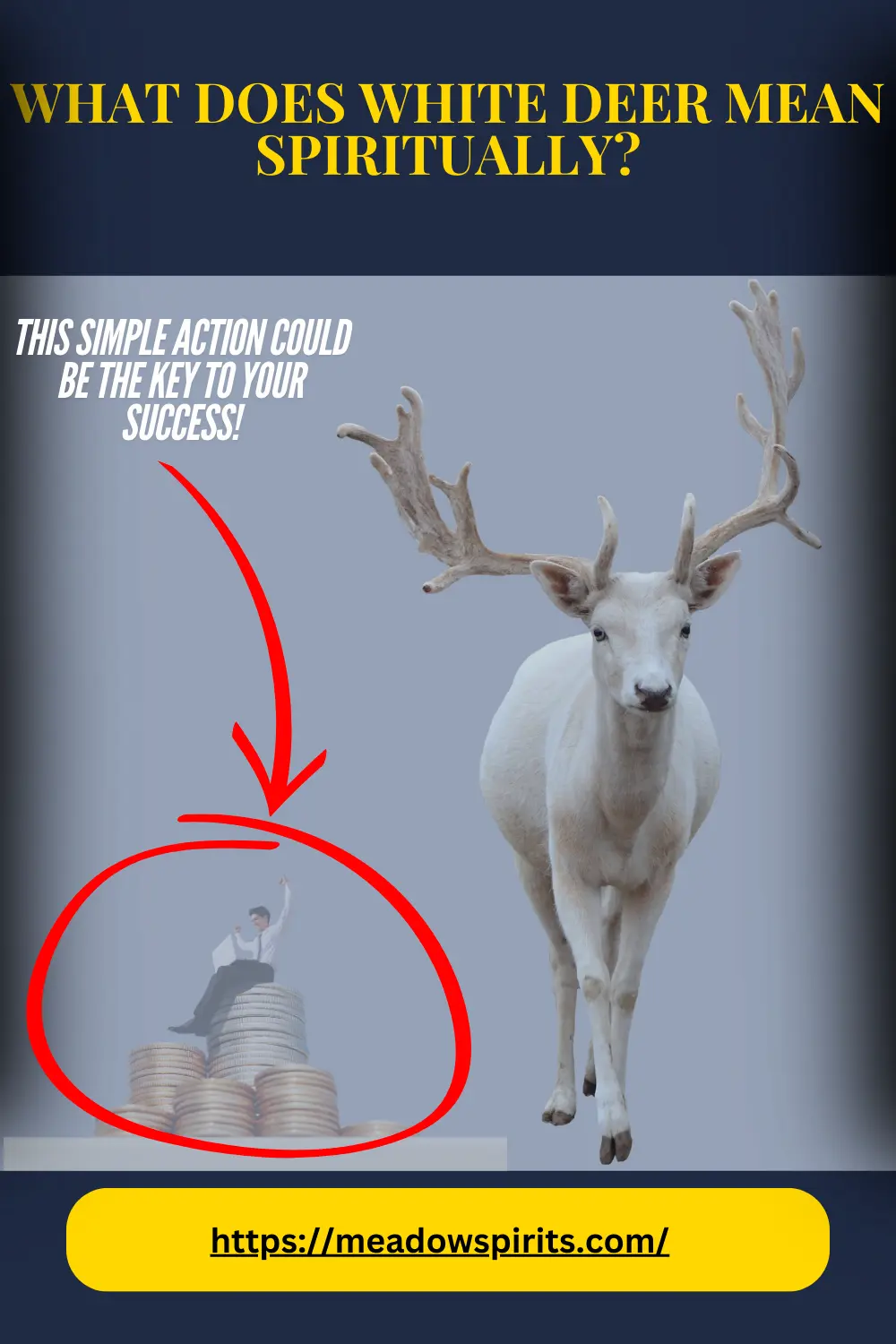 What does white deer mean spiritually
