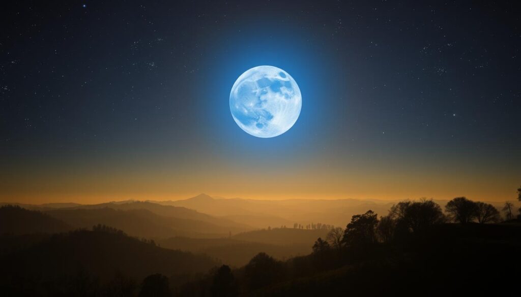 Blue Supermoon Spiritual Meaning Symbolizes Luck Opportunities