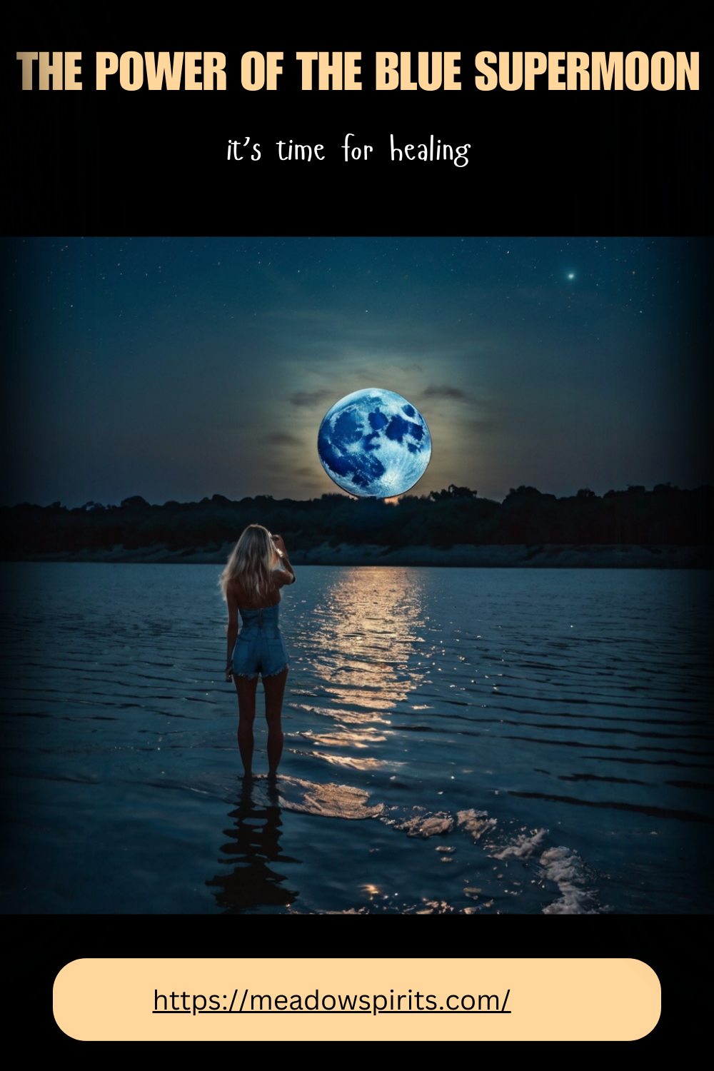 Blue Supermoon Spiritual Meaning Symbolizes Luck Opportunities