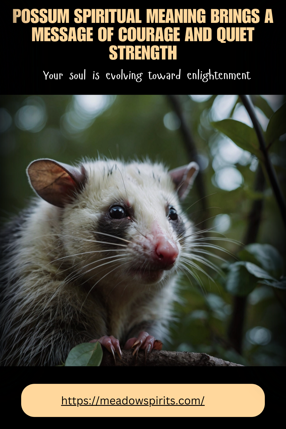 possum spiritual meaning