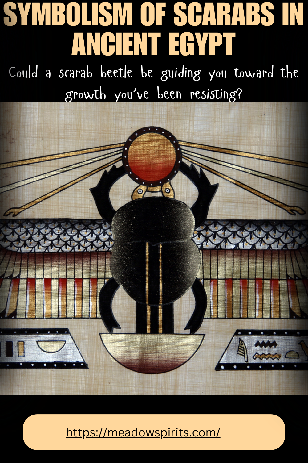 scarab beetle spiritual meaning