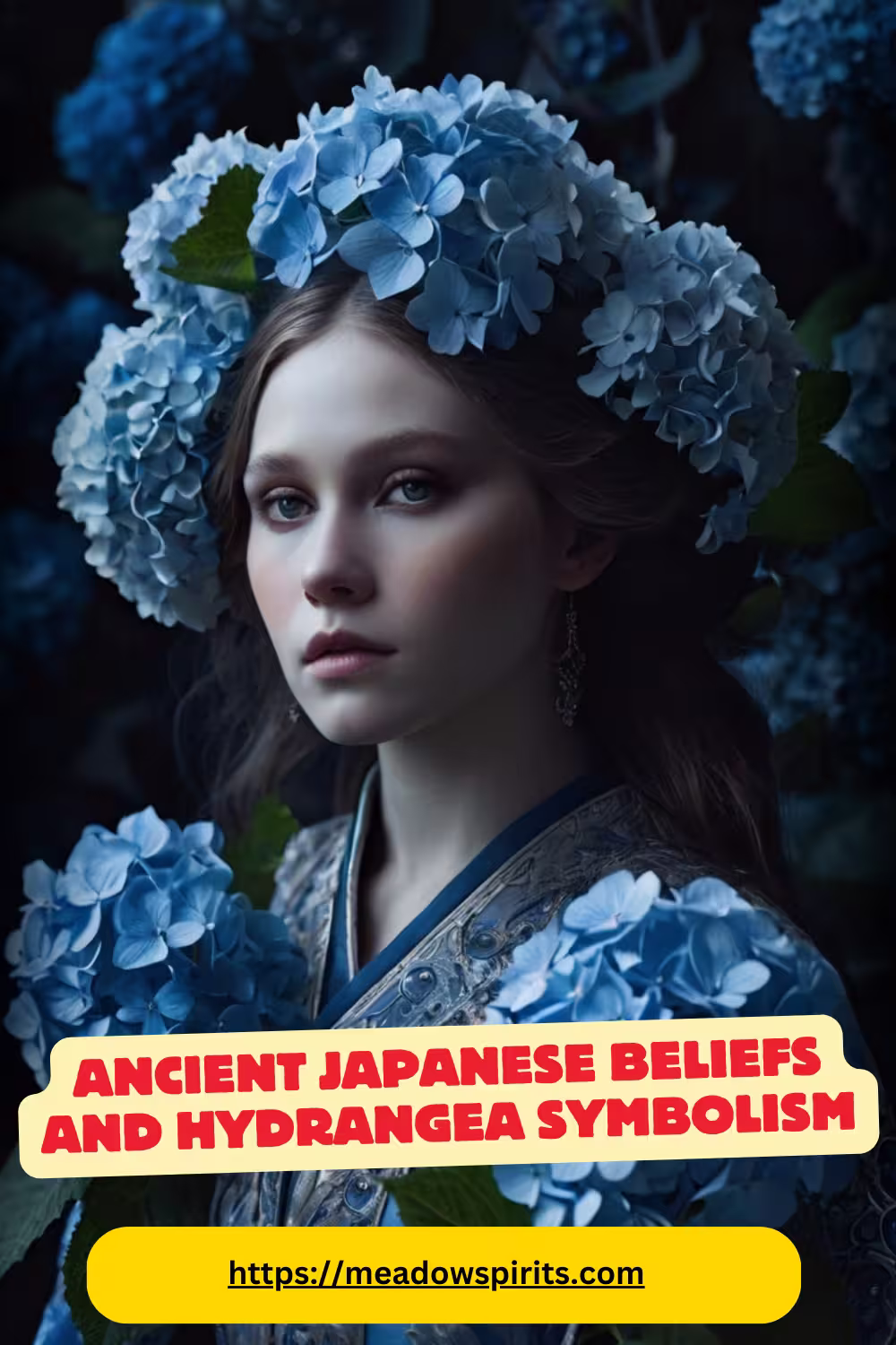 Blue Hydrangea Spiritual