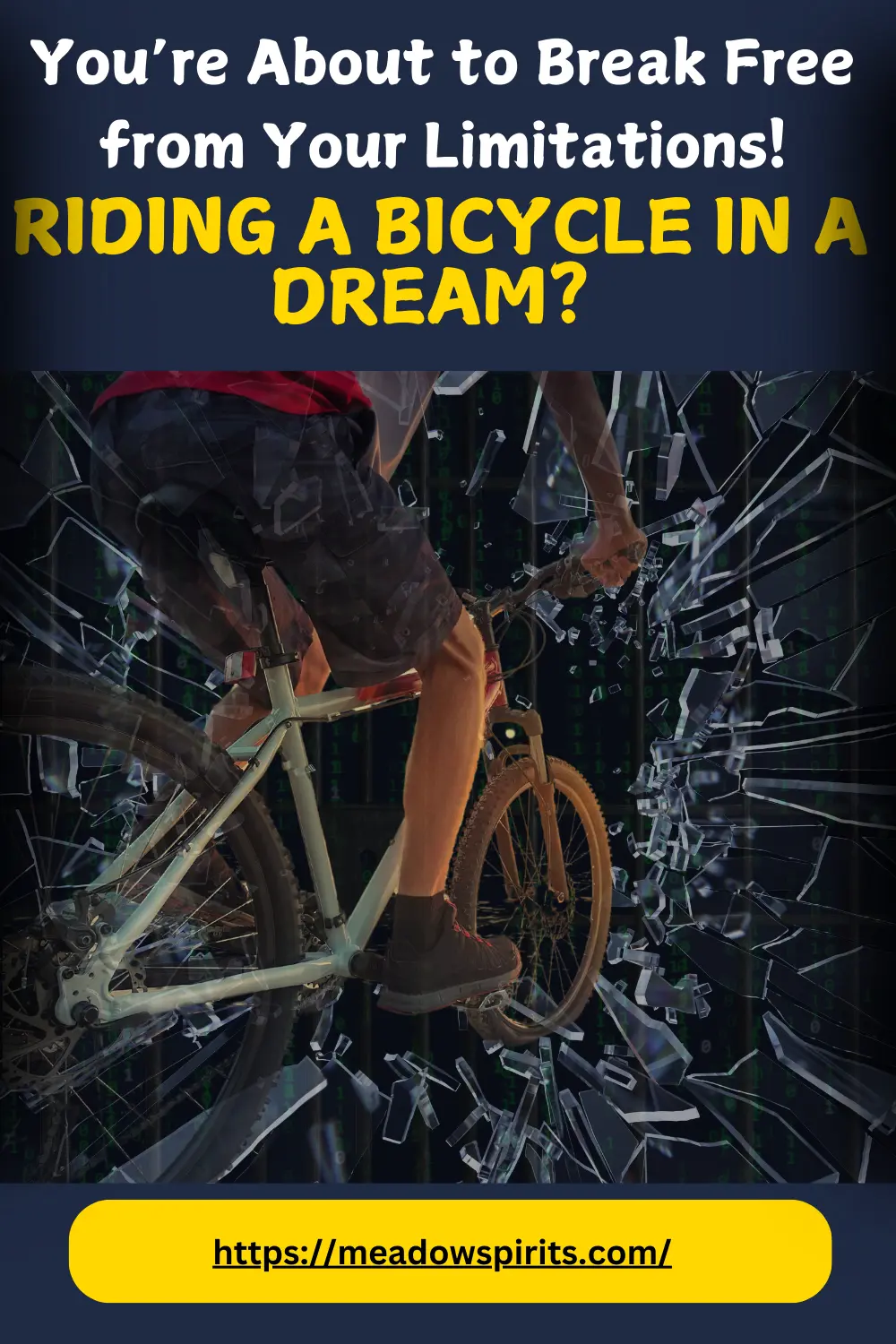 what is the spiritual meaning of riding a bicycle in a dream