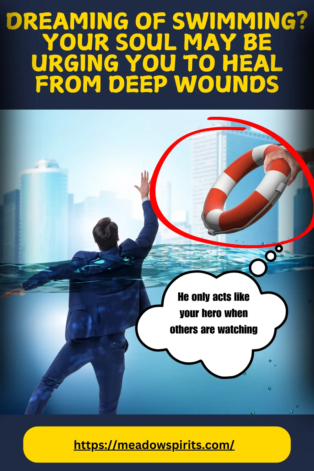 what is the spiritual meaning of swimming in a dream