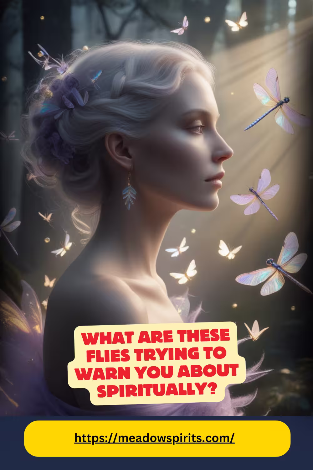 why do flies follow me spiritual