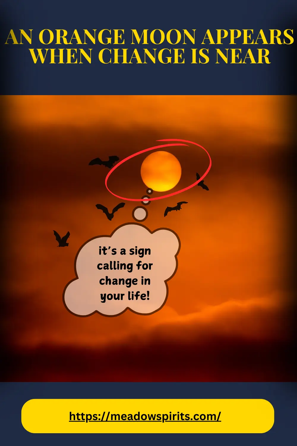 why is the moon orange tonight spiritual