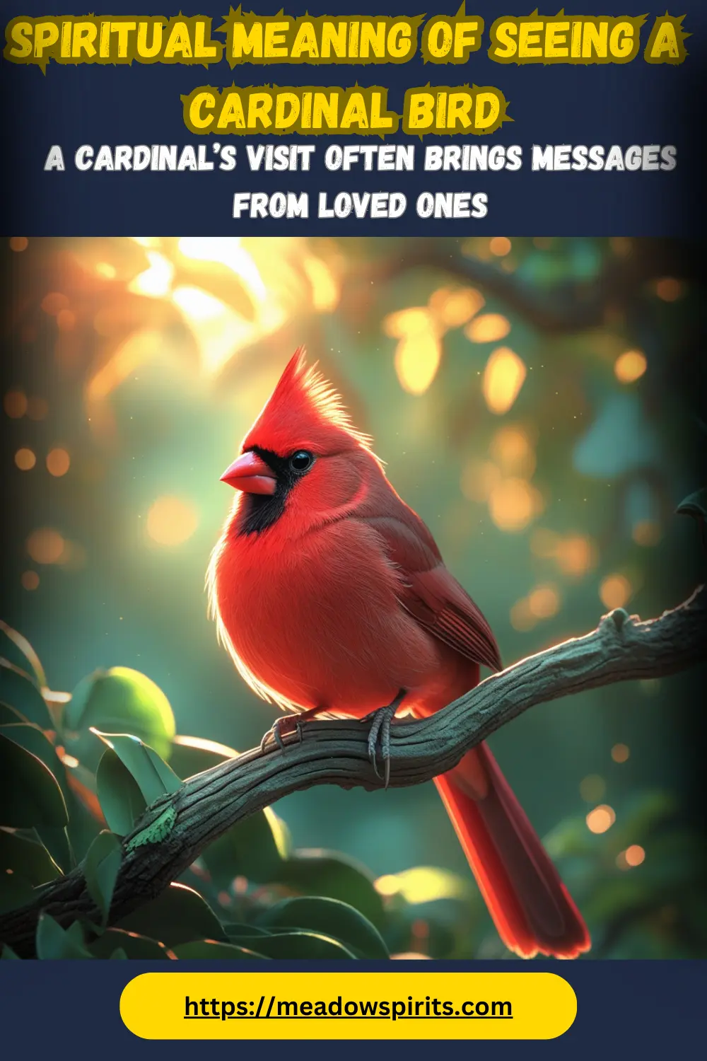 meaning of seeing a cardinal bird